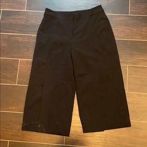 White House Black Market Capri Flare Dress Pants